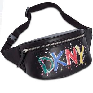 Dkny Tilly Paint Logo Belt Bag - Fanny Pack